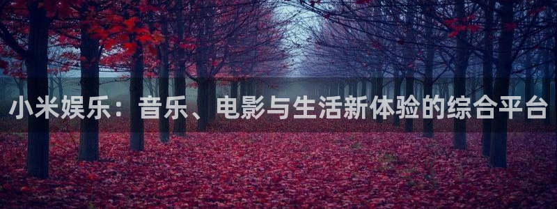 极悦app下载官网：小米娱乐：音乐、电影与生活新体验的综合平台